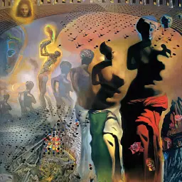 Інтер'єрна картина Галюциногенний тореадор, Сальвадор Далі, Salvador Dalí, Hallucinogenic Toreador, інтер'єрний декор, 60×45 см (id6997) - мініатюра 4