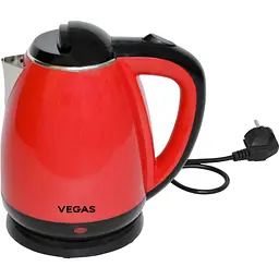 Чайник електричний Vegas VEK-6060R 1500Вт 1.7 л червоний (VEK-6060R) - мініатюра 3
