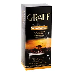 Чай чорний Graff Kenyan в пакетиках 40 г (20 шт. х 2 г)  - мініатюра 2