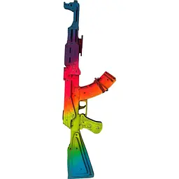 Дерев’яний гумкостріл автомат AK-47 Standoff 2