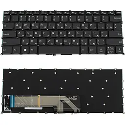 Клавіатура для ноутбука LENOVO (IdeaPad: 5-14 seires) rus onyx чорний без фрейму