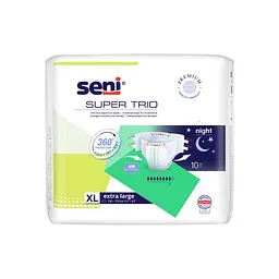 Підгузки для дорослих Seni Super Trio Extra Large 130-170 см 10 шт (5900516803490)