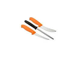 Набір 2 ножа + Мусат Morakniv Hunting Set 3000 Orange