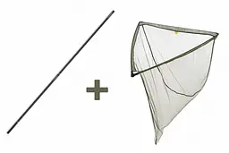 Підсаку Mivardi Professional сітка 100 x 100 см + вудилище Twin