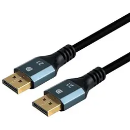 Кабель мультимедійний DisplayPort M to DisplayPort M 3.0m 16K60Hz/8K240Hz fabric gray Vention (HGCHI)
