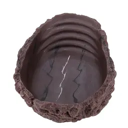 Поїлка та миска для купання Hobby Drinking Bowl M grey-beige 150мл. 14x11x5см (36275) - мініатюра 5