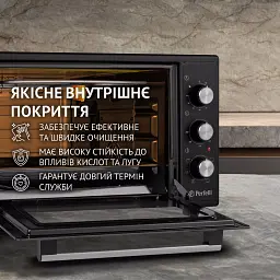 Електрична піч Perfelli SIERRA 37 BLACK - мініатюра 6