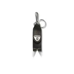 Чохол з карабіном Victorinox 58мм шкір.чорн