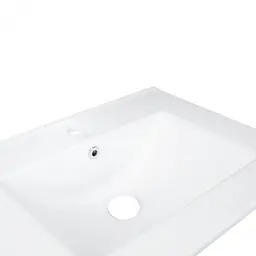 Раковина Qtap Albatross 600х460х180 White без донного клапана QT01113060CW1 - мініатюра 3