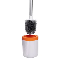 Йоржик для унітазу настінний з підставкою, помаранчевий Household Cleaning Products HP-35015-29O - мініатюра 3