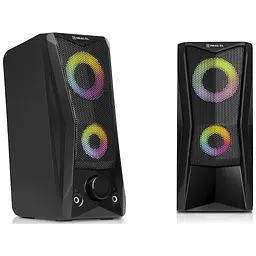 Акустична система REAL-EL S-107 USB Black (EL121100017) - мініатюра 2