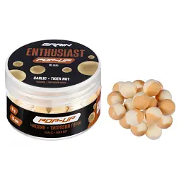 Бойли Brain Enthusiast Pop-Up Garlic-Tiger Nut (Часник-Тигровий горіх) 10 мм 15 г