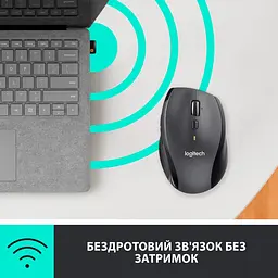 Миша бездротова Logitech M705 Marathon Black лазерна (910-001949) - мініатюра 9