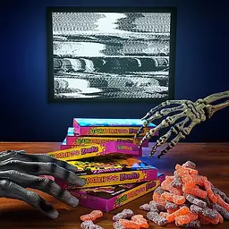 Желейні цукерки Sour Patch Kids Zombie Orange & Purple 99 g - мініатюра 4