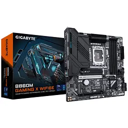 Материнська плата GIGABYTE B860M GAMING X WIFI6E - мініатюра 4
