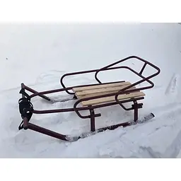Санки Snower Буран бордові - мініатюра 5
