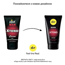 Крем для чоловіків Pjur Man Xtend Cream 50 Ml Tube - мініатюра 3