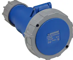 Розетка переносна P3 32А IP67 2P+PE UCombi АСКО-УКРЕМ (A0080010121) - мініатюра 3