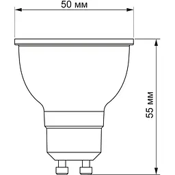 Лампа світлодіодна Videx MR16eL 7W GU10 4100K (VL-MR16eL-07104) - мініатюра 3