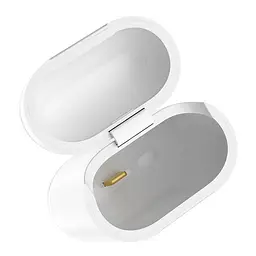 Бездротовий зарядний пристрій Hoco CW18 AirPods Case White - мініатюра 6