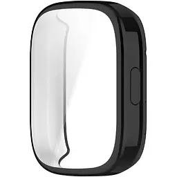 Чохол-накладка DK Silicone Face Case для Xiaomi Redmi Watch 3 (black) - мініатюра 3