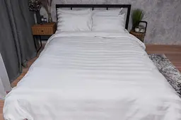 Підковдра Moon&Star Satin Premium Royal White Полуторна Євро 160x220 см - мініатюра 2