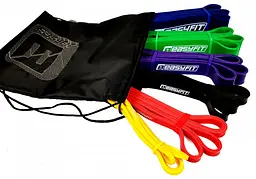 Гумові петлі EasyFit: набір 1-110 кг (6 шт) - мініатюра 4