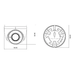 IP-відеокамера 4Mp TVT TD-9544E3 (D/PE/AR2) White f=2.8mm (77-00017) - мініатюра 4