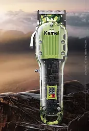 Машинка для стрижки волосся та бороди Kemei KM-1926 акумуляторна 2500 мАг чорна (42996-DSP 90479_834) - мініатюра 6