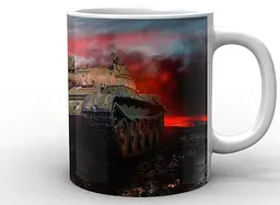 Кружка GeekLand World of Tanks Світ танків танк WT.02.047 - мініатюра 2