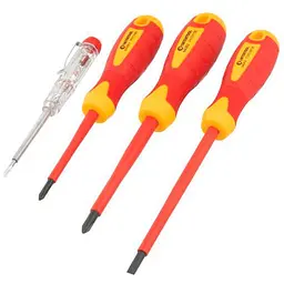 Набір викруток Intertool VT-3604 діелектричних Storm (у наборі 4 шт.)