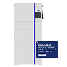 Інвертор гібридний Deye AI-W5.1-8P1-EU-B All-in-one 8kW однофазний (складова комплекту) - мініатюра 2