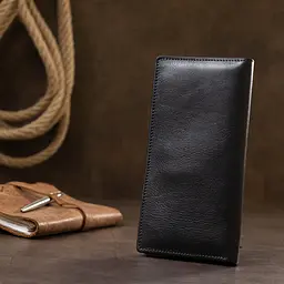 Шкіряне портмоне GRANDE PELLE 10х20х2 см acs0018653 - мініатюра 7