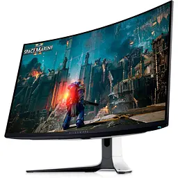 Монітор 31.6" Dell AW3225QF Curved UHD QD-OLED 240Hz (210-BLLV) - мініатюра 2