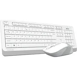 Комплект (клавіатура + миша) A4Tech Fstyler FG1010 White/Gray [114625] - мініатюра 3