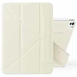 Чохол до планшета BeCover Ultra Slim Origami Magnetic Apple iPad Pro 11" M5 2025 Beige (715950) - мініатюра 2