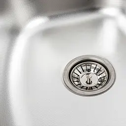 Кухонна мийка з нержавіючої сталі Platinum декор 7749 (0,8/180 мм), Decor - мініатюра 5
