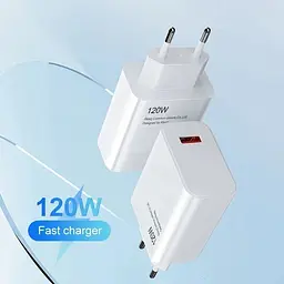 Зарядний пристрій Xiaomi MDY-13-EE 120W 6A Mi Turbo 5.0 service orig Adapter Mi 11T Pro/ Mi 12 Pro/ Mi 13 Pro/ Poco F4 GT/ Black Shark 5/ Note 13 Pro+ 5G/ Note 14 Pro+ 5G - мініатюра 2