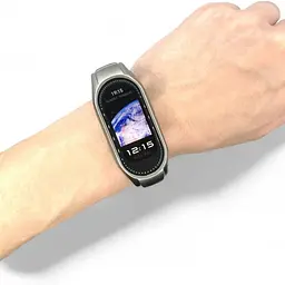Ремінець BeCover Metal для Xiaomi Mi Smart Band 9 Silver (711979) - мініатюра 5