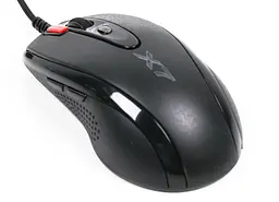Комплект (Миша та Килим) A4Tech X-710BK USB Black + X7-200MP Black (X-7120) (X-7120 - 1) - мініатюра 3