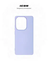 Чехол ArmorStandart ICON для Xiaomi Redmi Note 13 Pro 4G Lavender (ARM73139) - мініатюра 3
