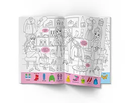 Віммельбух-розмальовка Кристал Бук Модниці, 16 сторінок (F00029637) - мініатюра 2
