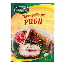 Приправа Любисток до риби 30 г (616719) - мініатюра 2