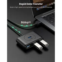 USB-хаб Ugreen CR113 4in1 (20290) [165602] - мініатюра 5