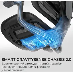 Офісне крісло Sihoo C300 LITE V2, White, з підставкою для ног (C300-LITE-V2-B102-JT) - мініатюра 6