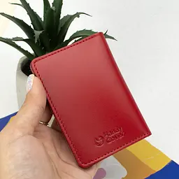 Обкладинка на пластикові документи Україна червона - мініатюра 4