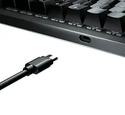 Клавиатура игровая механическая с подсветкой Cougar Puri PIX Mini RGB USB Black Eng/Укр - мініатюра 7