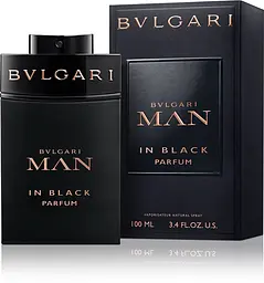 Оригінал Bvlgari Man In Black Parfum 100 мл Парфуми - мініатюра 2