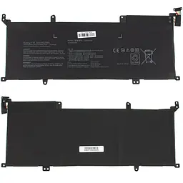 Батарея для ноутбука Asus C31N1539 (Zenbook UX305UA UX306UA series) 11.55V 4940mAh 57Wh Чорний - мініатюра 2