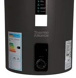 Водонагрівач електричний Thermo Alliance, 2,0 кВт, "сухий" ТЕН, 100 вертикальний, циліндричний, чорний (D100V20J3(D)KВ) - мініатюра 3